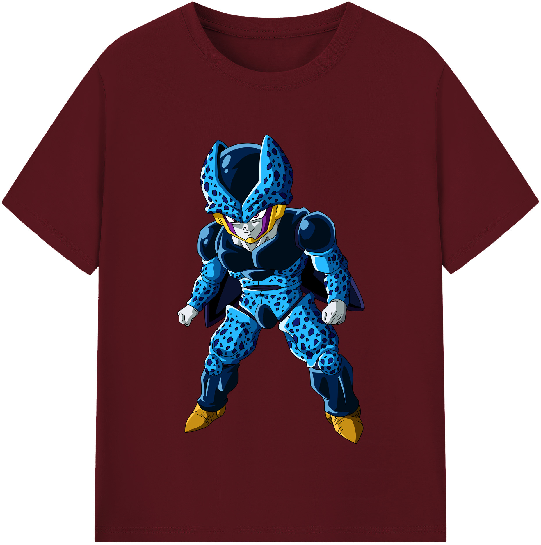 （画像用） ドラゴンボール セル DRAGON BALL Cell 綿100％半袖Tシャツ（フロントプリント）